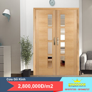 Cửa gỗ kính - Chi Nhánh Công Ty CP TM XNK King Door